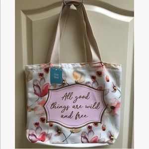 “All Good Things are Wild and Free” Tote Bag